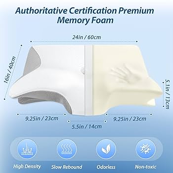 Amazon｜HOMCA 頸部ネックピロー 首の痛みを和らげる 2イン1